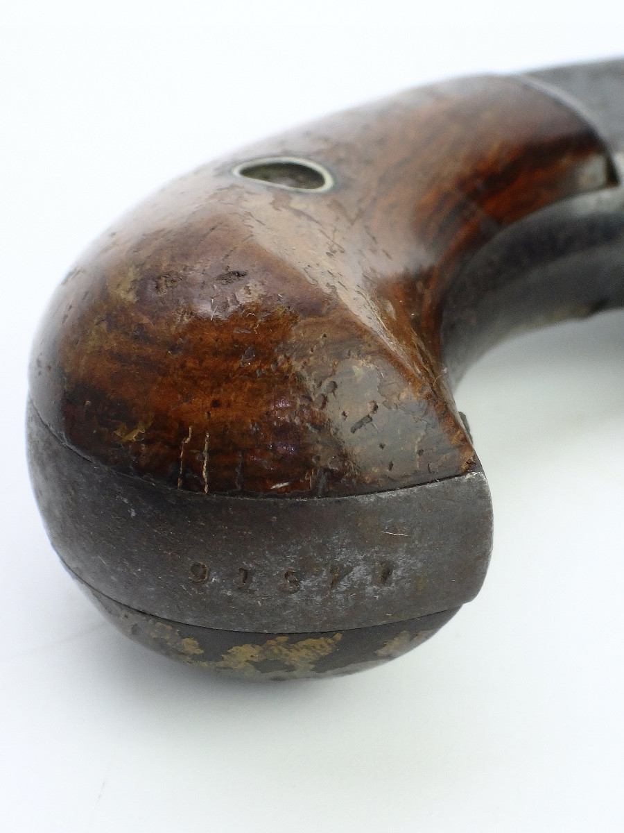 Revolver Smith et Wesson 1er modèle 3ème issue à 7 coups Calibre 22 époque XIXe vers 1868-photo-8