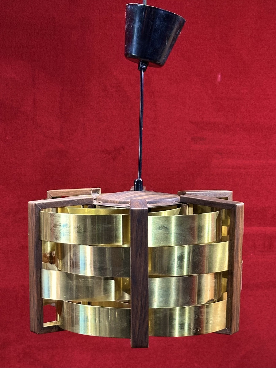 Werner Schou Danish Chandelier Scandinavian Design Coronell Electro Denmark 1970-photo-2