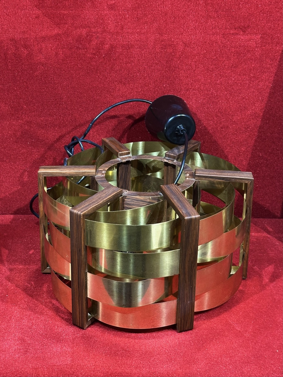 Werner Schou Danish Chandelier Scandinavian Design Coronell Electro Denmark 1970-photo-2