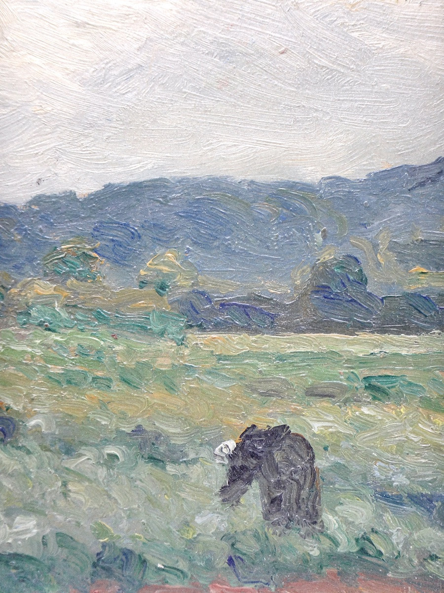 Victor MARECHAL (1879-1948) Paire de Paysages impressionnistes-photo-5