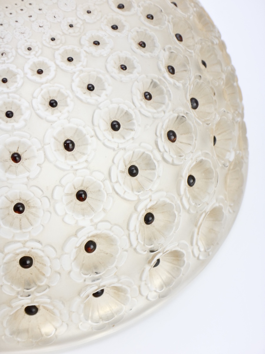 René Lalique Nemours Bowl  Signed And Numbered No. 404 First Edition Produced Circa 1929-photo-7