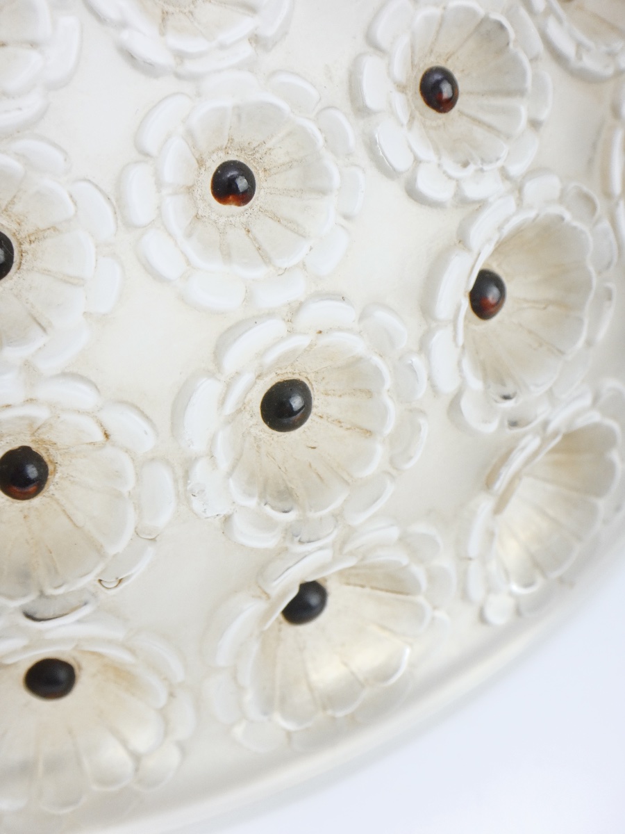 René Lalique Nemours Bowl  Signed And Numbered No. 404 First Edition Produced Circa 1929-photo-8