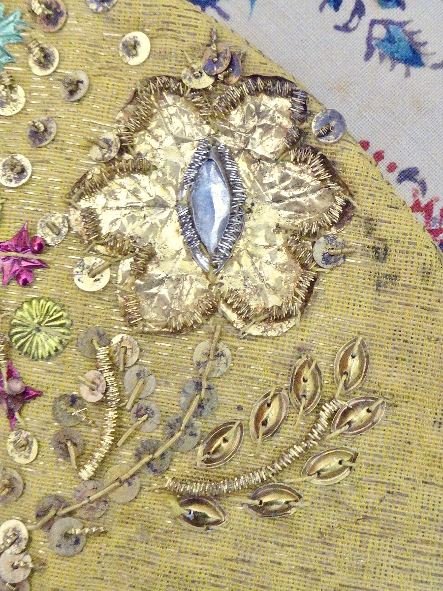 Coiffe traditionnelle alsacienne dite bonnet à bec époque XVIIIe-photo-8