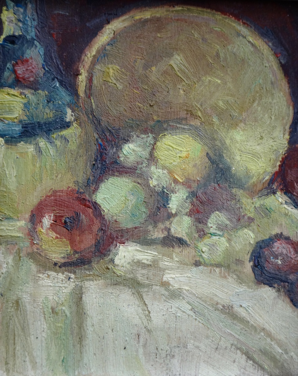 Pierre Gontard (1927–1997) Pair Of Still Lifes, Signed, In The Style Of Cézanne-photo-2
