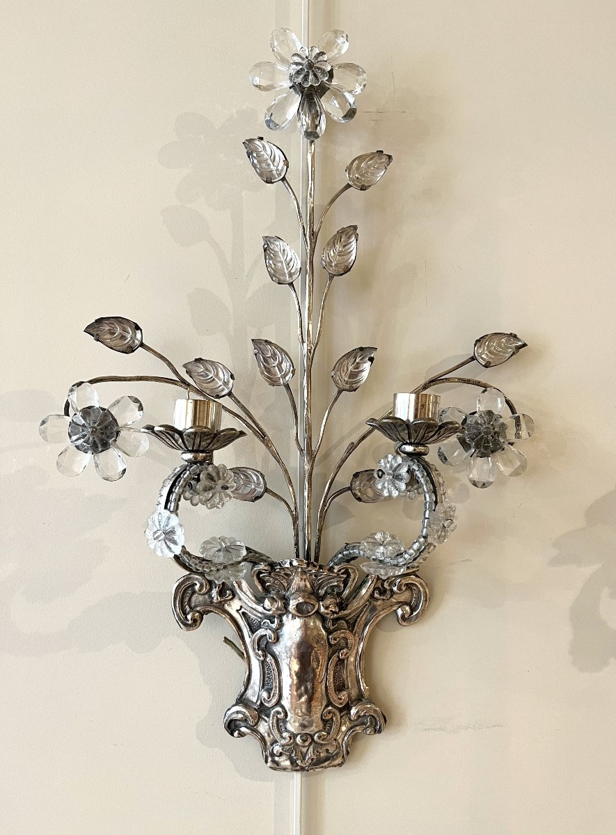 Paire d'appliques début du XXème siècle-photo-2