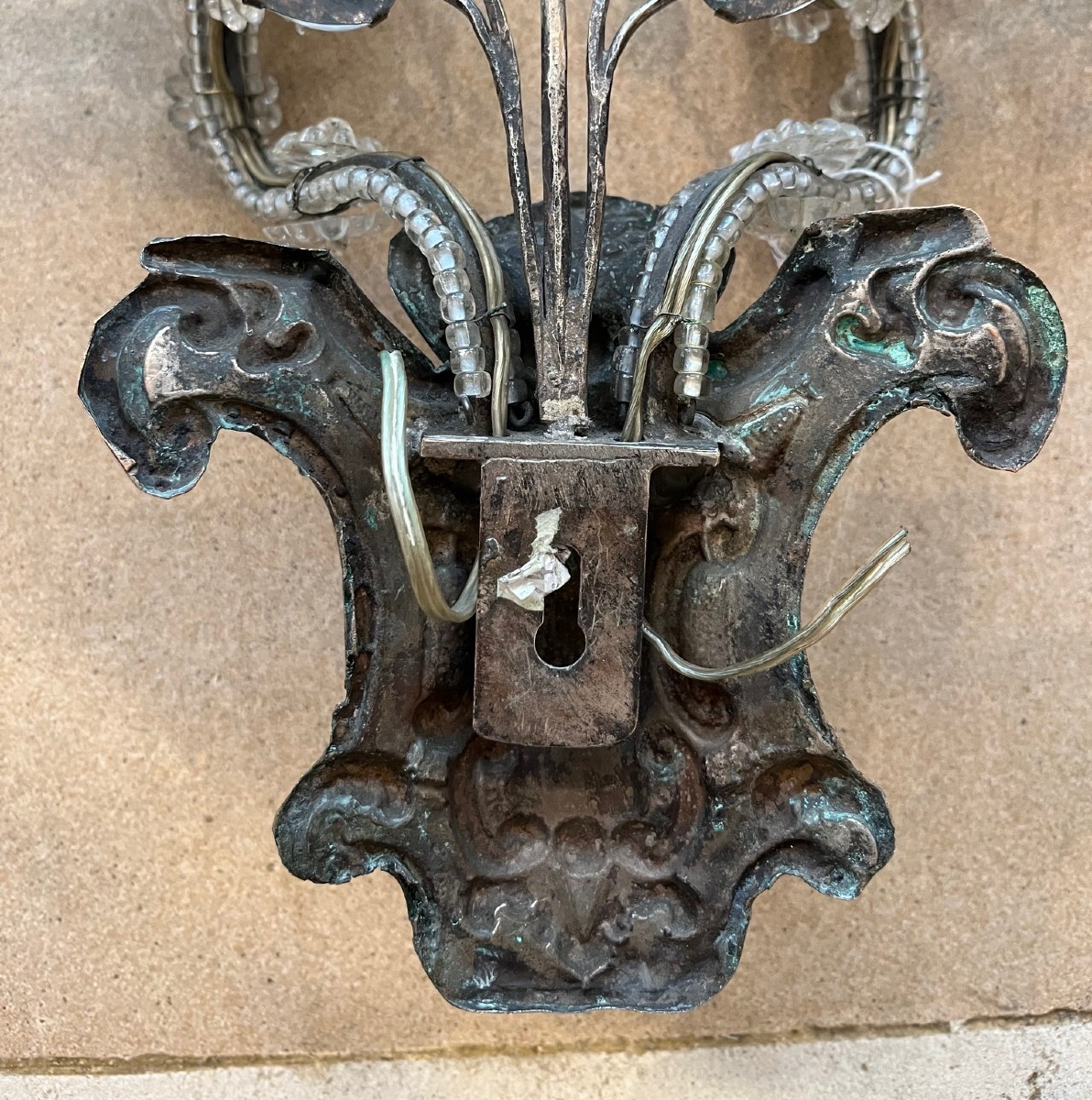 Paire d'appliques début du XXème siècle-photo-2