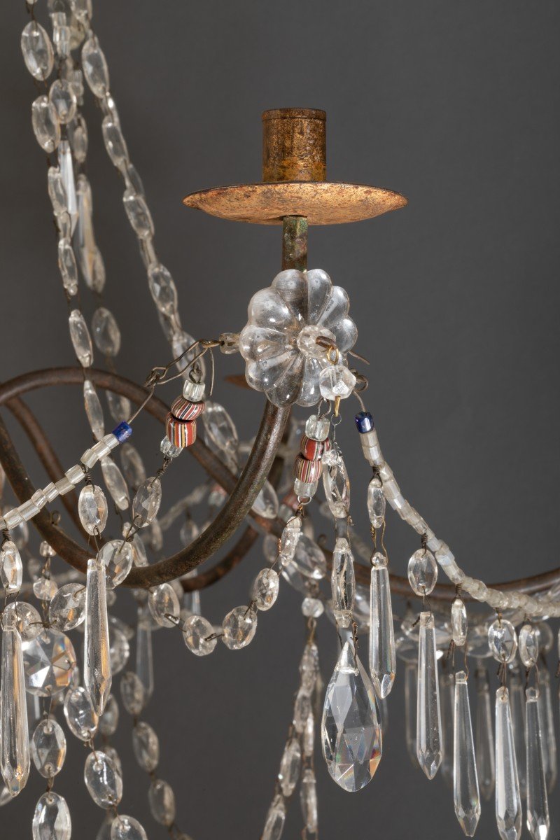 Genoese Chandelier, Italy Late 18th Century-photo-4