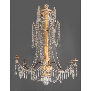 Genoese Chandelier, Italy Late 18th Century