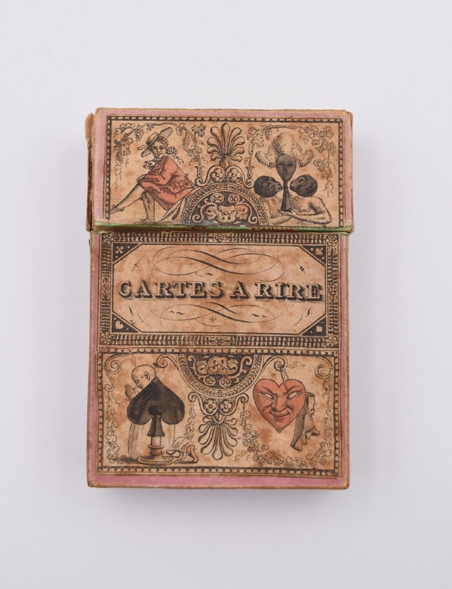 Cartes à Jouer Jeu De Cartes Transformées  Dit « des Théâtres Et Des Journaux » France 1819-photo-2