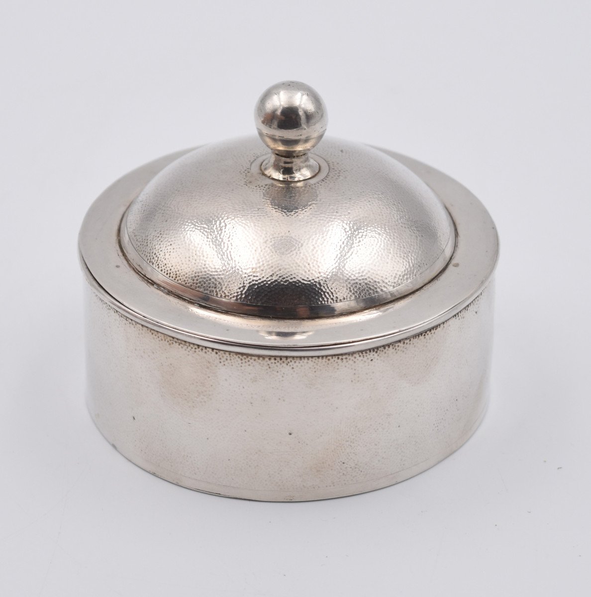 China Silver Box Signed Zeewo And Opaline Asia Early 20th Century-photo-3