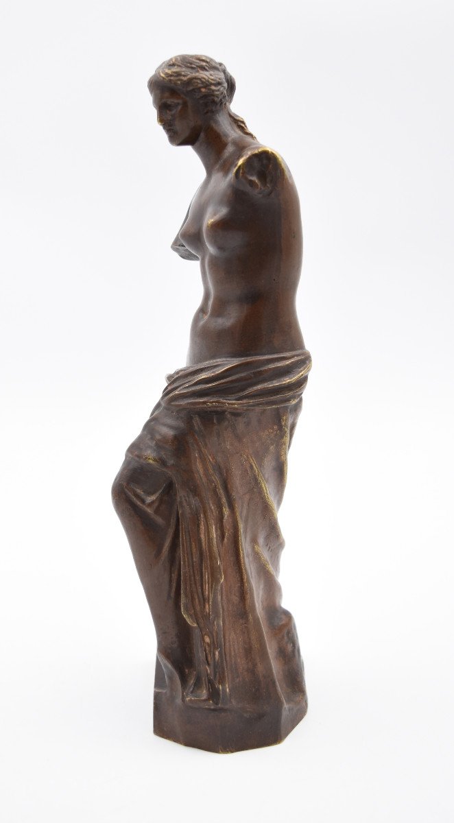 Sculpture En Bronze Venus De Milo Fin XIX ème Début XX ème-photo-1