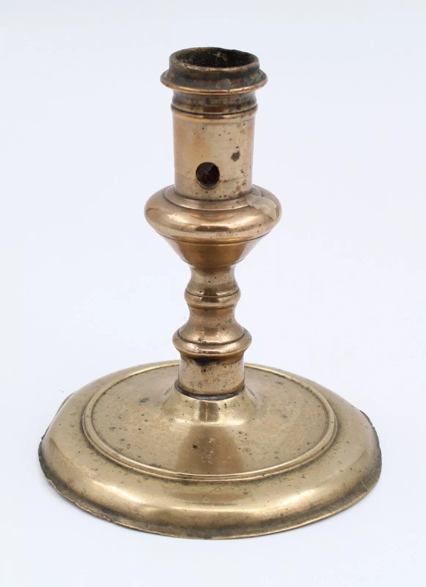Bronze Candle Holder 16/17th Century High Period