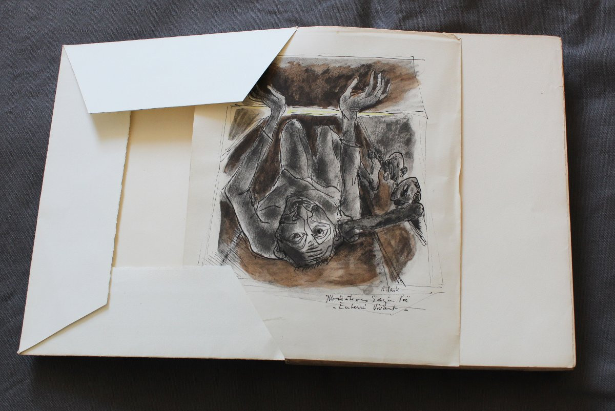 Livre A Poë - Roger Carle‎ ‎le Sphinx Et Autres Contes Bizarres Edition Artiste-photo-3