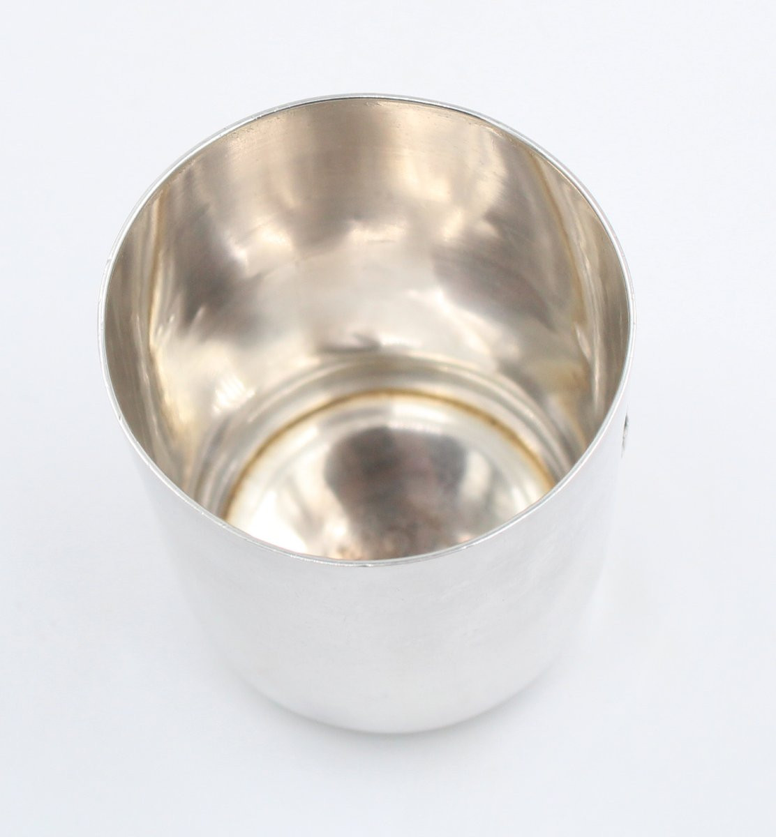 Solid Silver Cup Minerva Hallmark With First Name Aurélie-photo-3