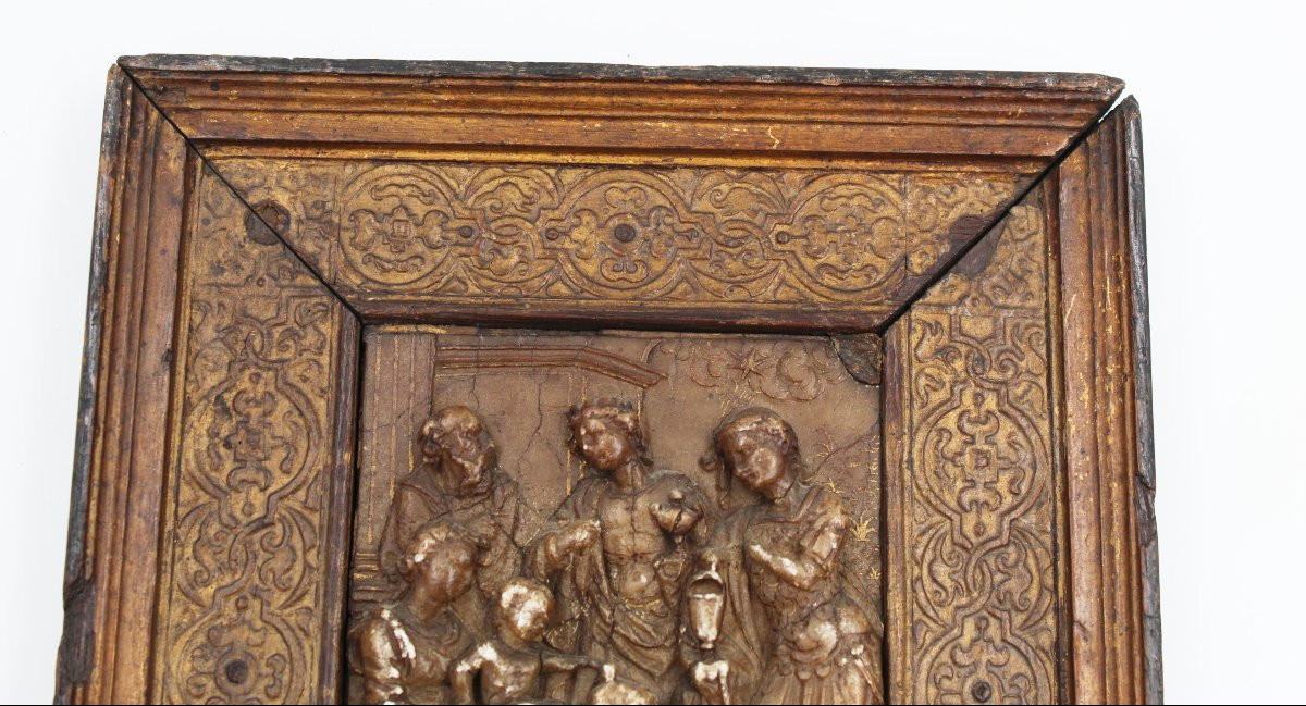 Alabaster Plaque From The Mechelen Workshop Circa 1600-photo-3