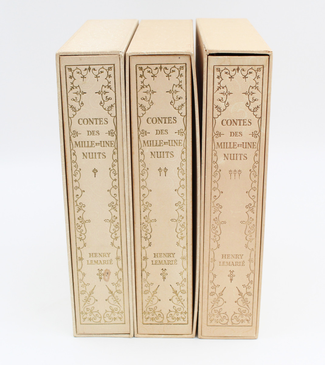 3 Volumes Tales From The Arabian Nights Illustrations By Henry Lemarié