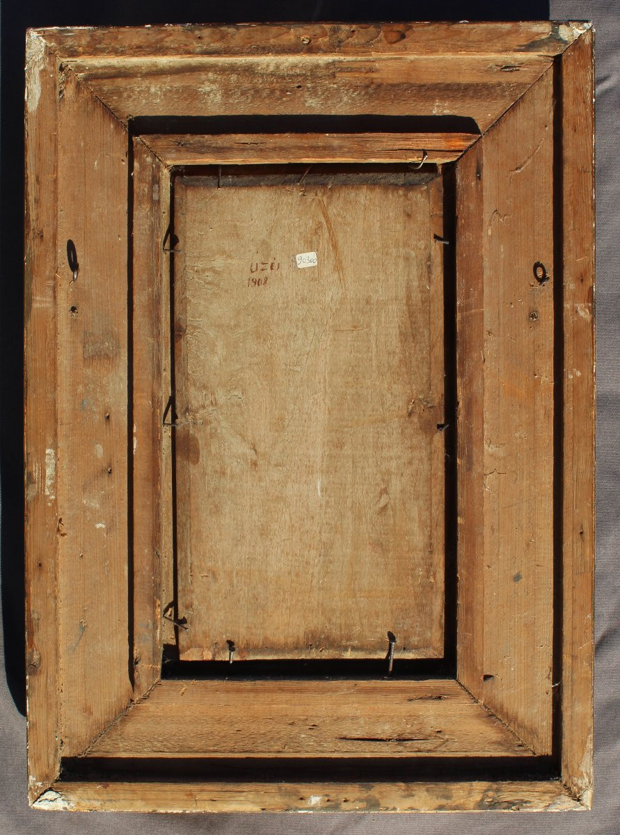 Oil Painting/panel Depicting A Musketeer, Signed F. Roybet -photo-2