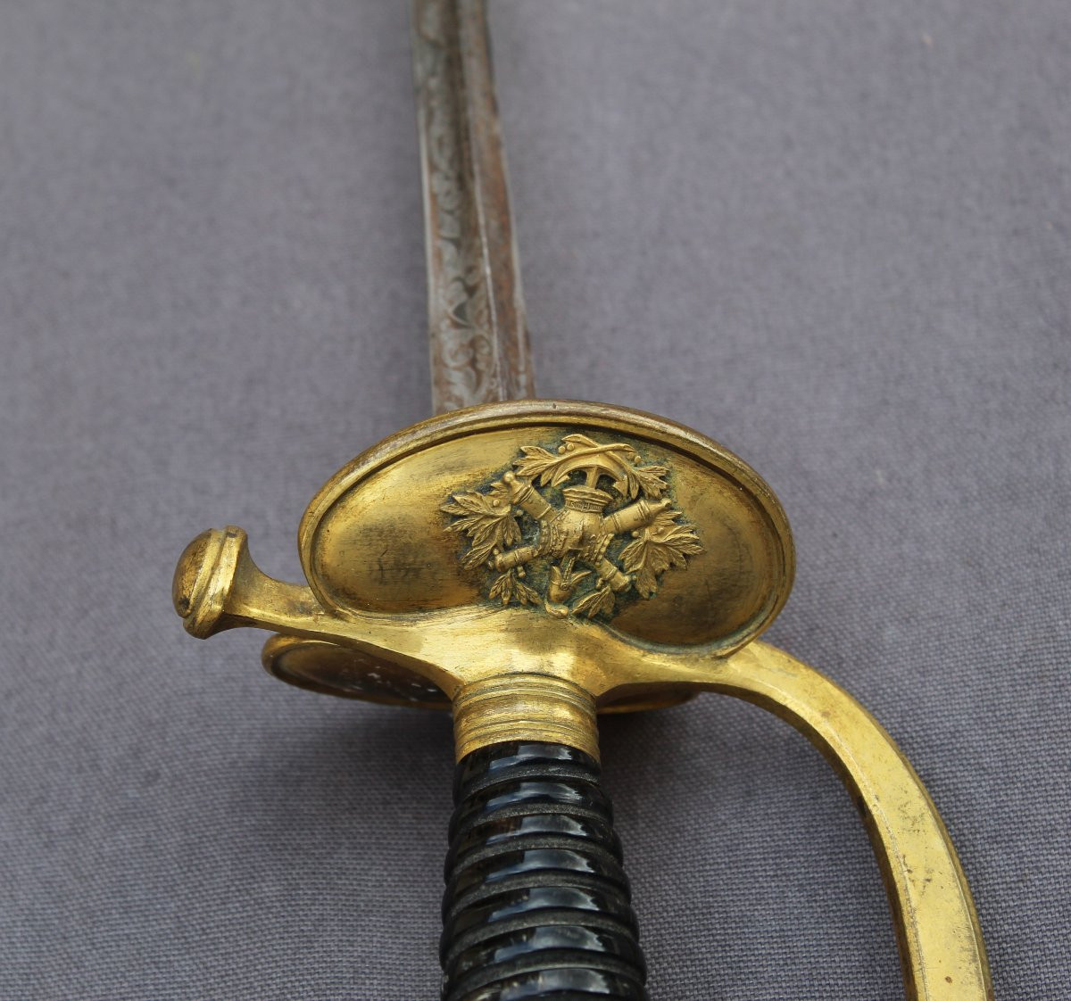 Keyboard Sword (polytechnician's Tangent) With A Three-sided Hollow Blade -photo-4