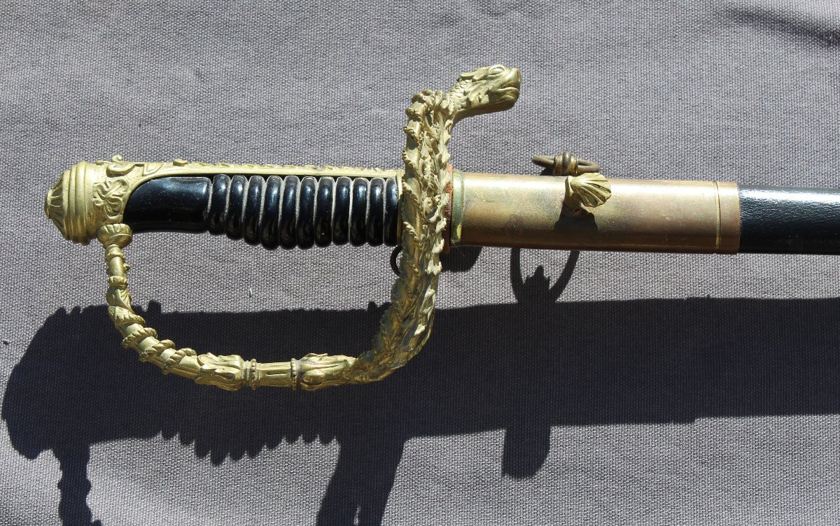 Naval Officer's Sword, Model 1837-photo-2
