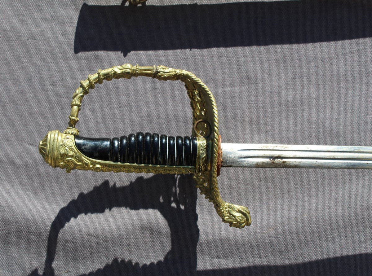 Naval Officer's Sword, Model 1837-photo-4