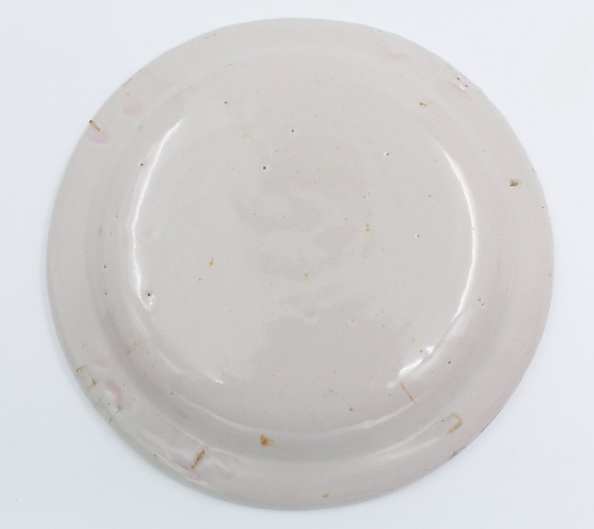 Plate From Roanne With Revolutionary Decor 18th Century Nicolas Factory-photo-4