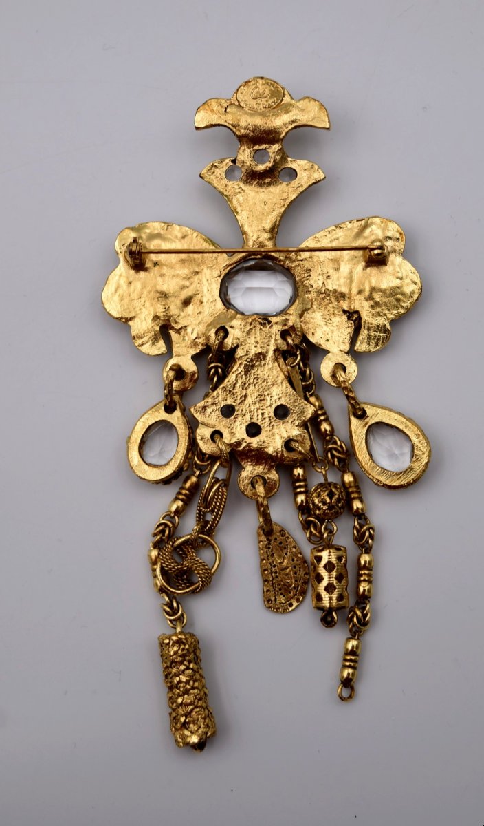 Grande broche vintage Christian Lacroix-photo-1