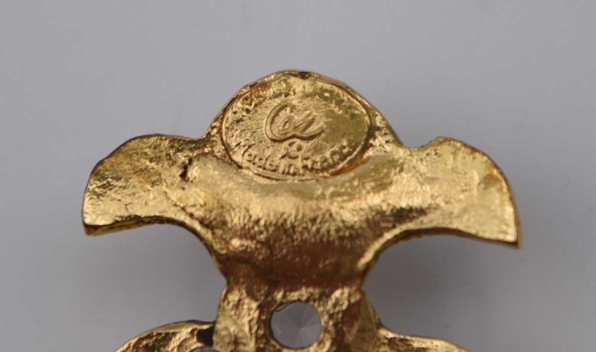 Grande broche vintage Christian Lacroix-photo-2