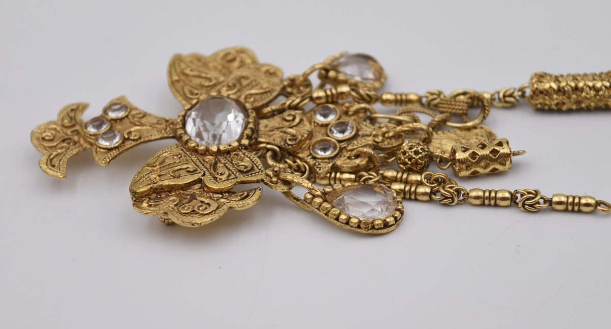 Grande broche vintage Christian Lacroix-photo-6