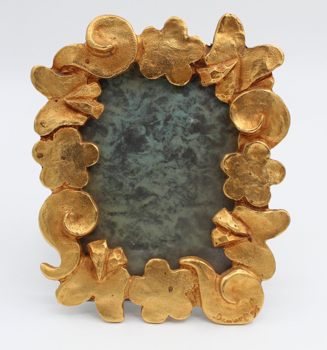 Nicolas De Waël Signed Bronze Photo Frame-photo-4