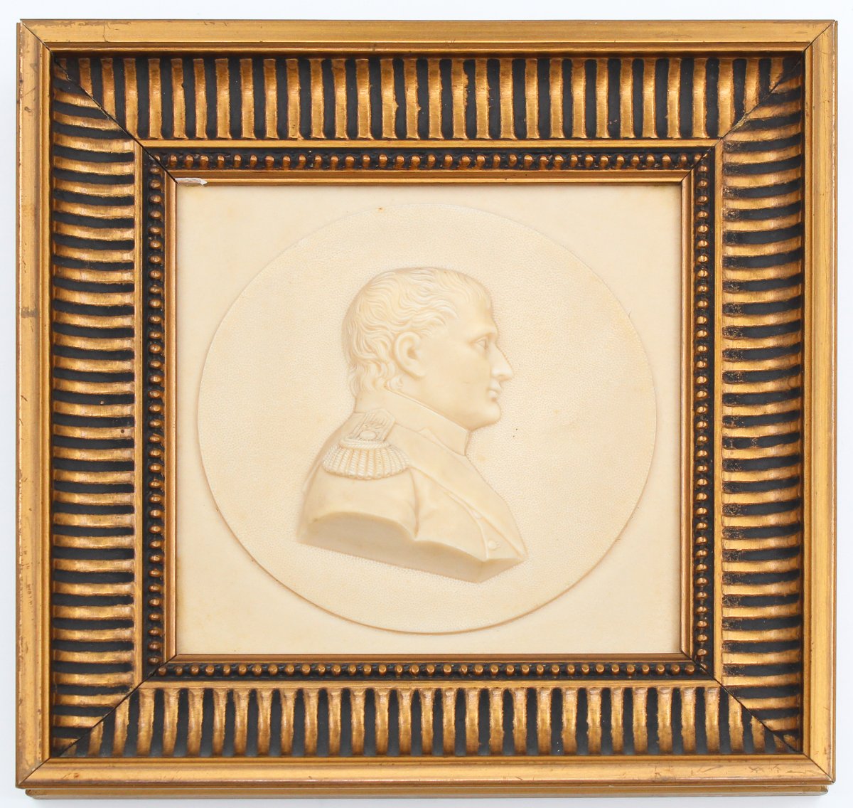 Tableau Portait de napoléon en calcaire pétrifié NAPOLEON Ier