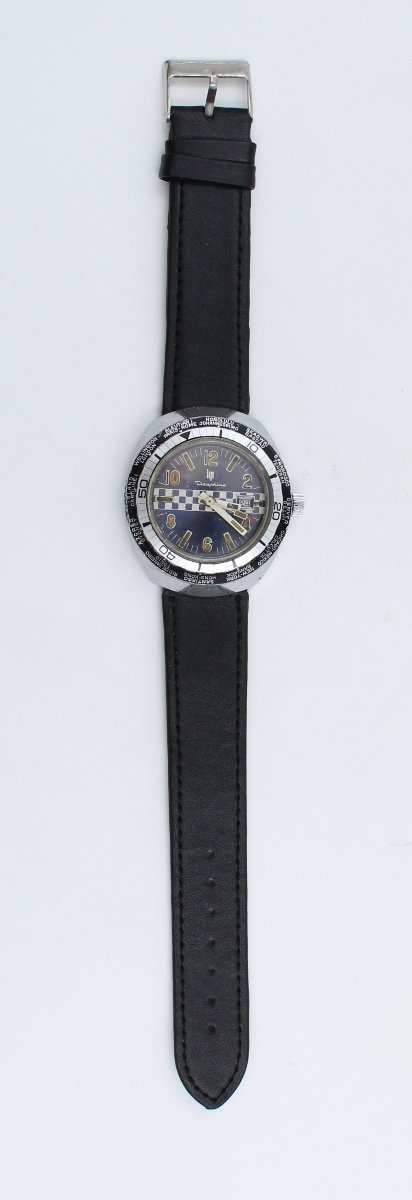 MONTRE LIP dauphine world racing - cadran bleu