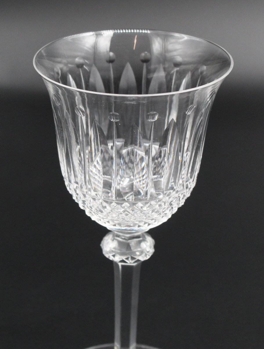 Saint Louis Tommy Model Cut Crystal Water Glass, 18 Cm-photo-2