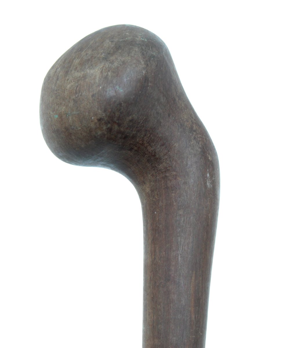 Massue Zulu "Knobkierrie" en bois  Afrique du Sud 51 cm-photo-2
