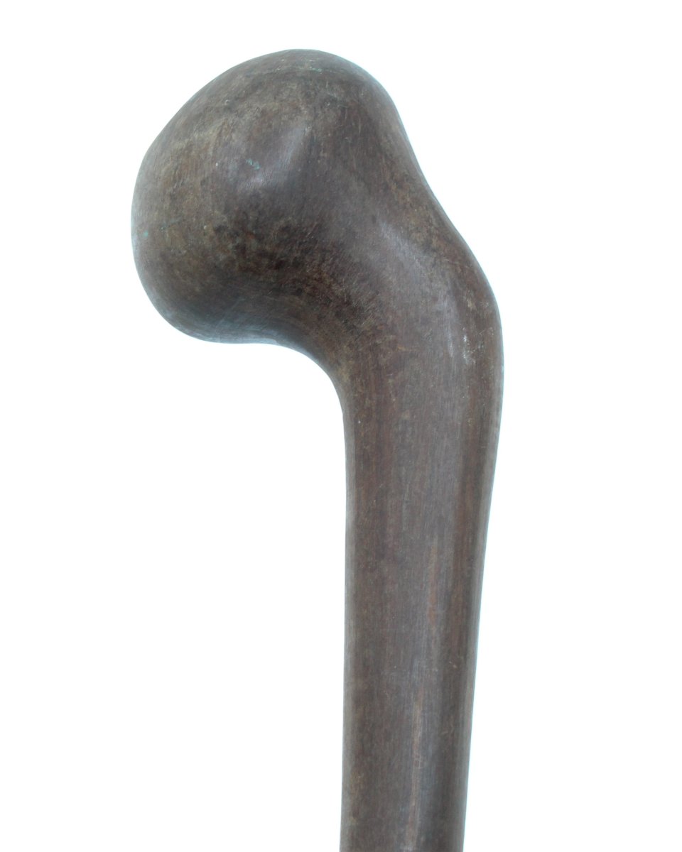 Massue Zulu "Knobkierrie" en bois  Afrique du Sud 51 cm-photo-3