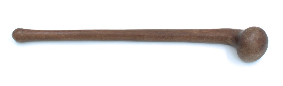 Massue Zulu "Knobkierrie" en bois  Afrique du Sud 51 cm-photo-1