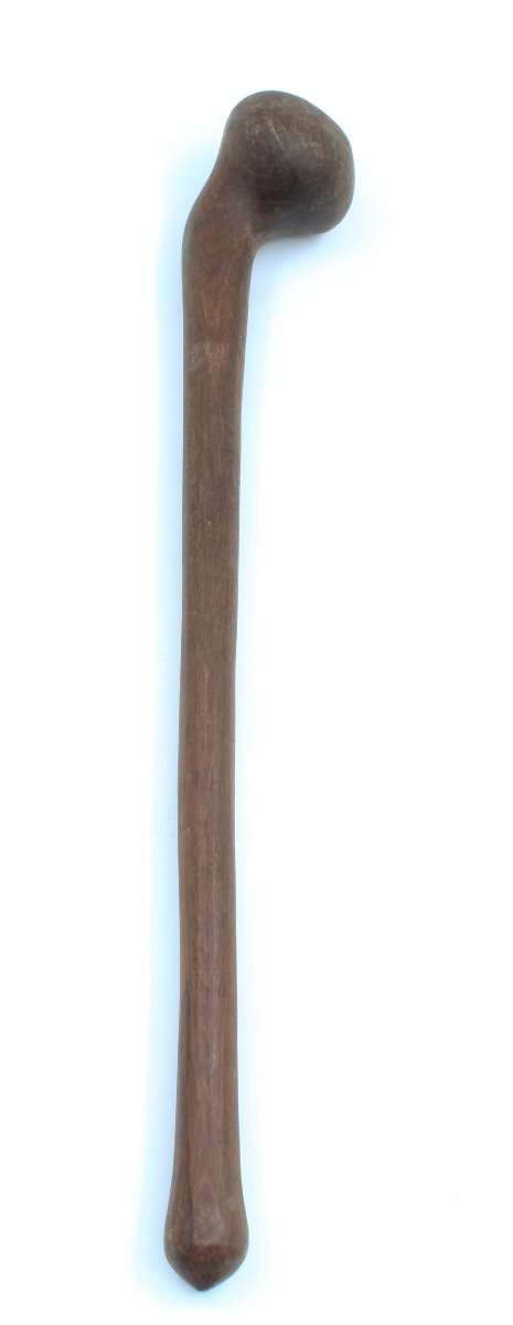 Massue Zulu "Knobkierrie" en bois  Afrique du Sud 51 cm-photo-2