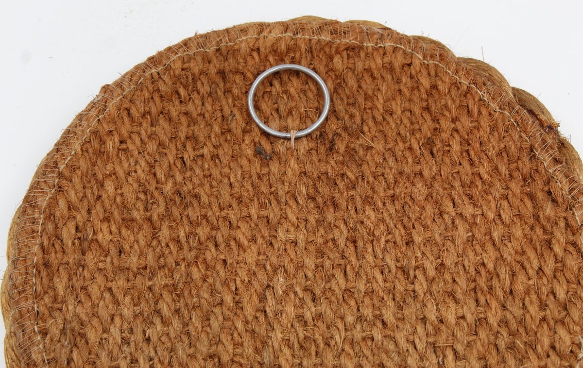 Audoux Minet Rope Mirror, 34 Cm, 20th-century Design-photo-4