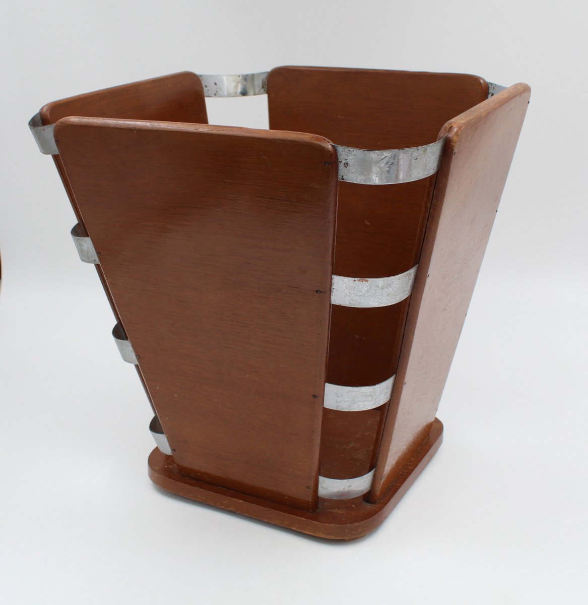 Wastebasket Attributed To Jacques-emile Ruhlmann-photo-3