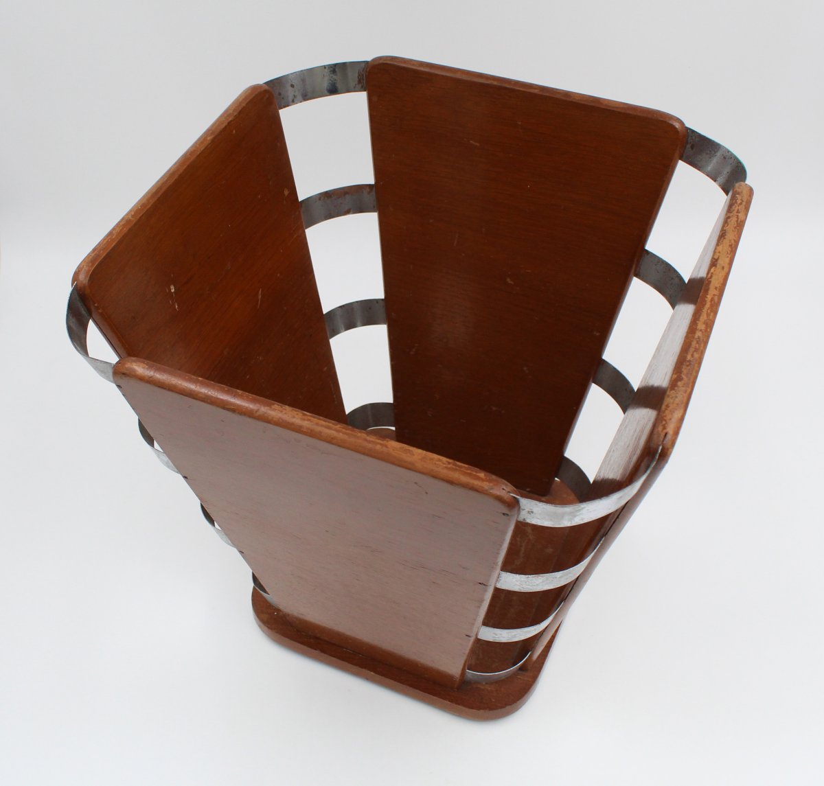 Wastebasket Attributed To Jacques-emile Ruhlmann-photo-4