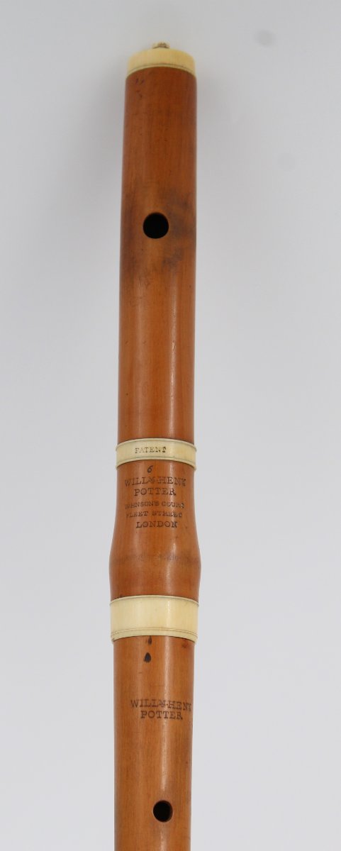 Flute ancienne réalisée par William Henry Potter 19 ème-photo-2