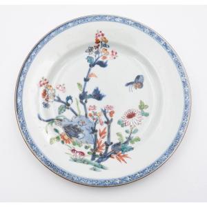 Chinese Porcelain Plate 18 Eme Compagnie Des Indes