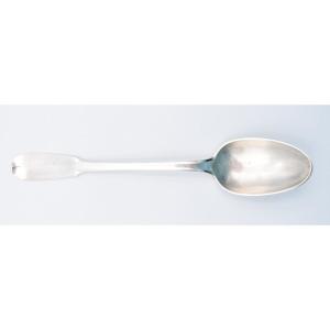 Stew Spoon In Sterling Silver France 18 Eme Model Uniplat Avignon