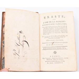 Book 1788 Eraste Or The Friend Of Jeneusse Familiar Interviews Filassier
