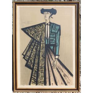 Bernard Buffet - Le Toréador Escamillo (Grand format), 1967 Lithographie