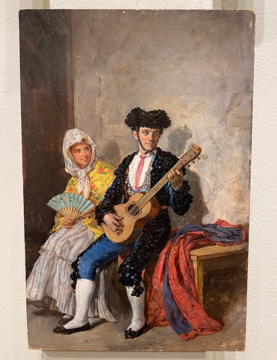 Ambesonne Planche à découper espagnole, torero dans l'action