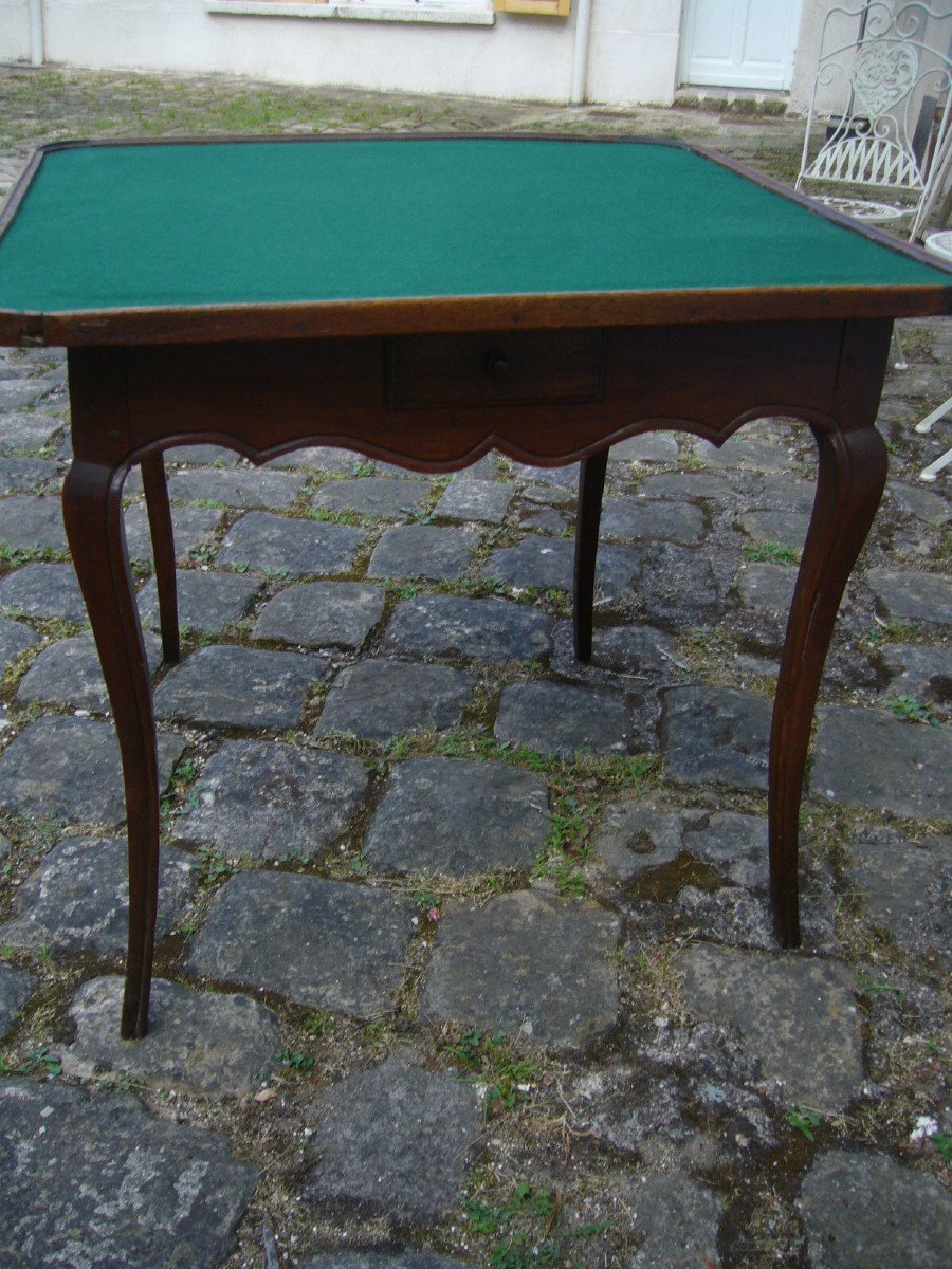 Table à Jeux Louis XV-photo-3