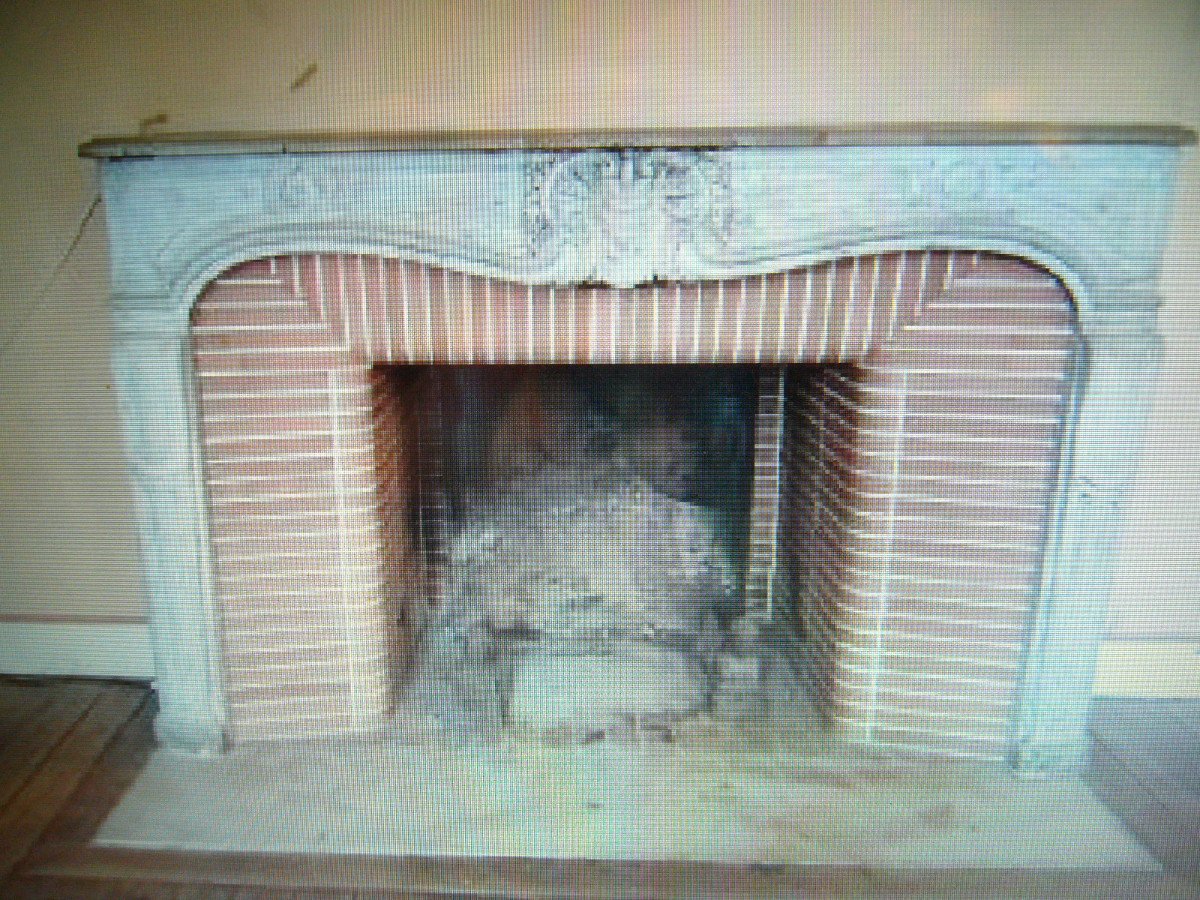 Louis XV Fireplace, 18th Century-photo-7