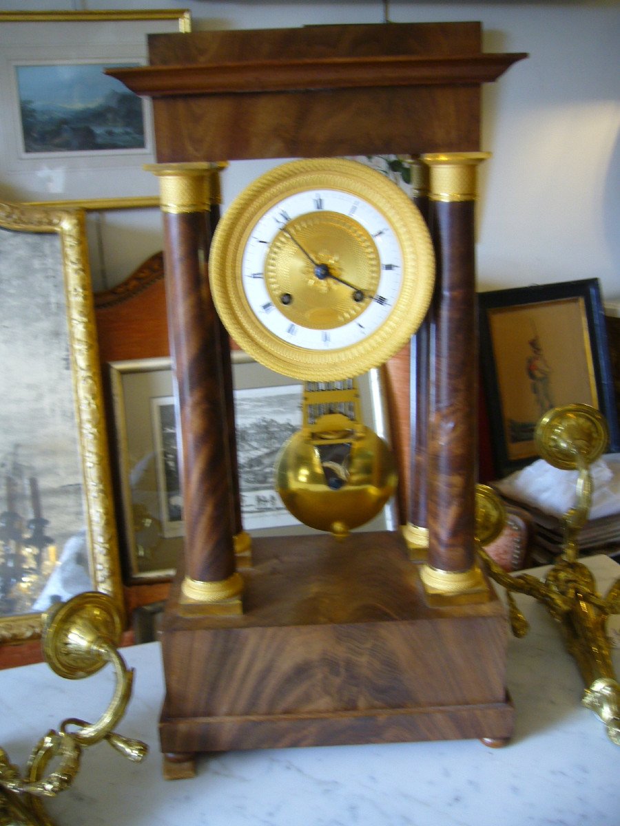 Empire Portico Clock-photo-2