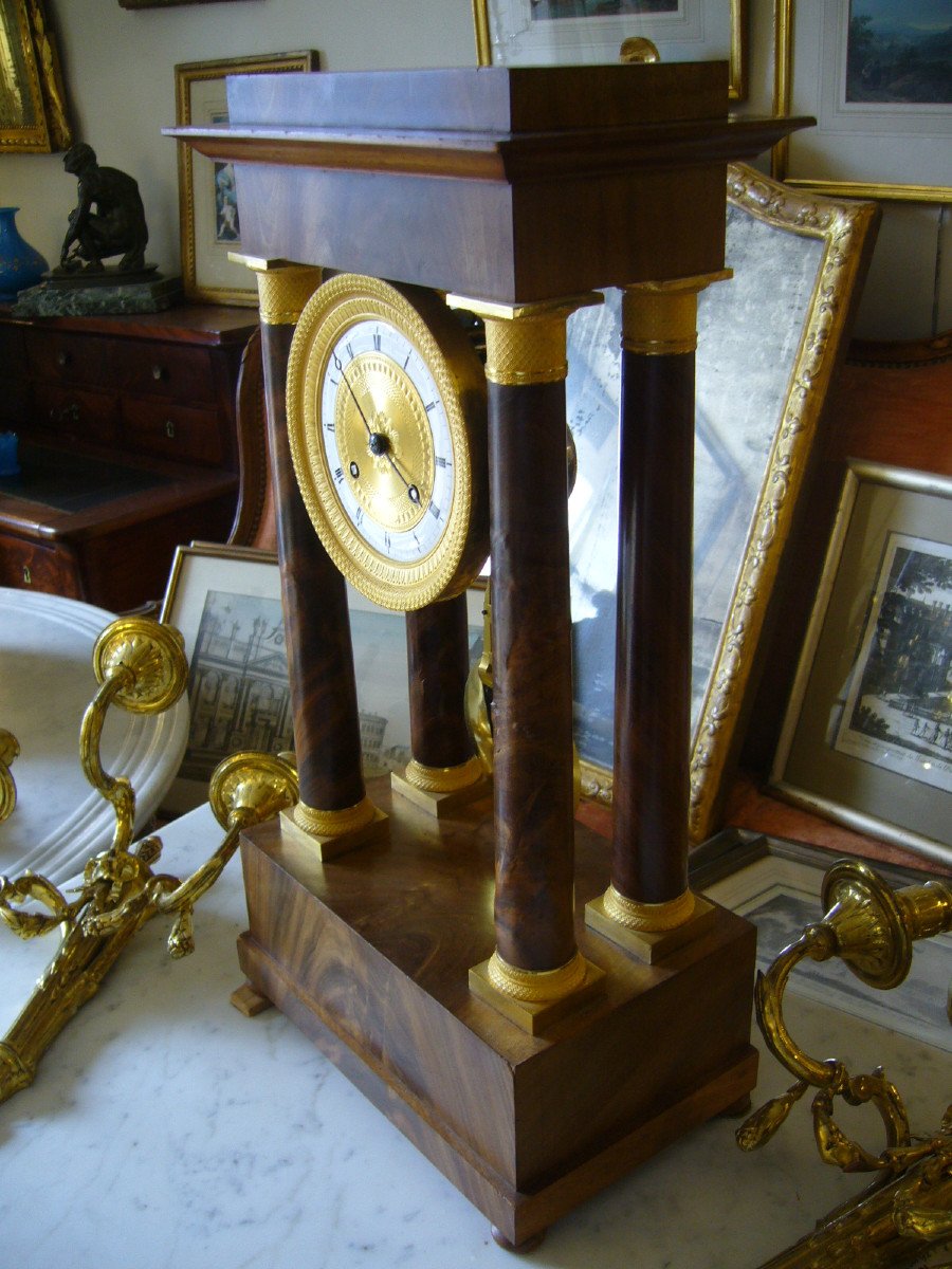 Empire Portico Clock-photo-3