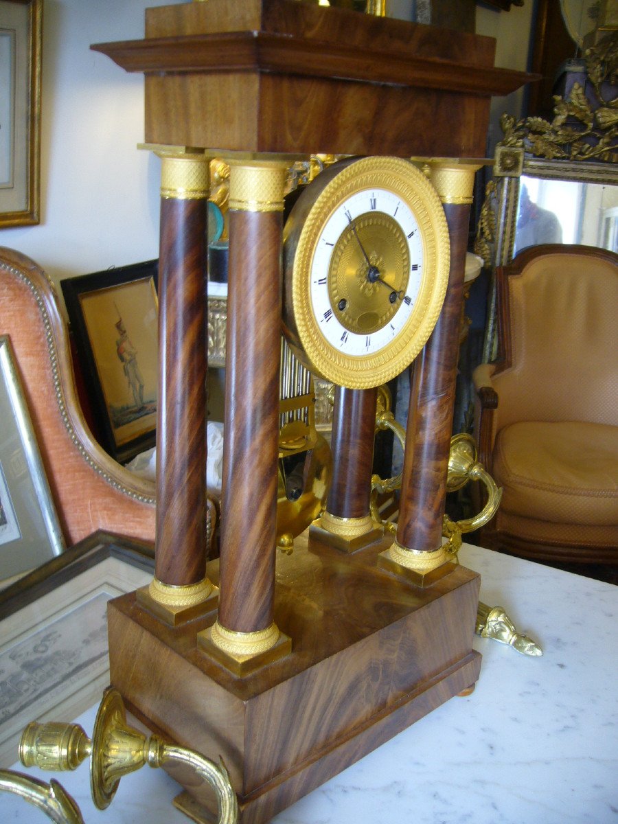 Empire Portico Clock-photo-4